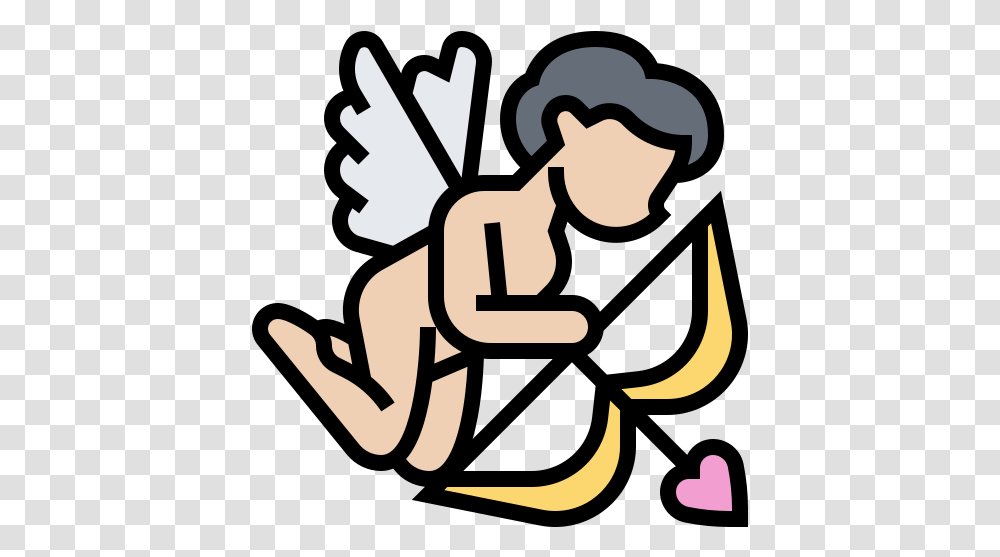 Cupid Free Love And Romance Icons Icon, Symbol, Hand, Logo, Trademark Transparent Png