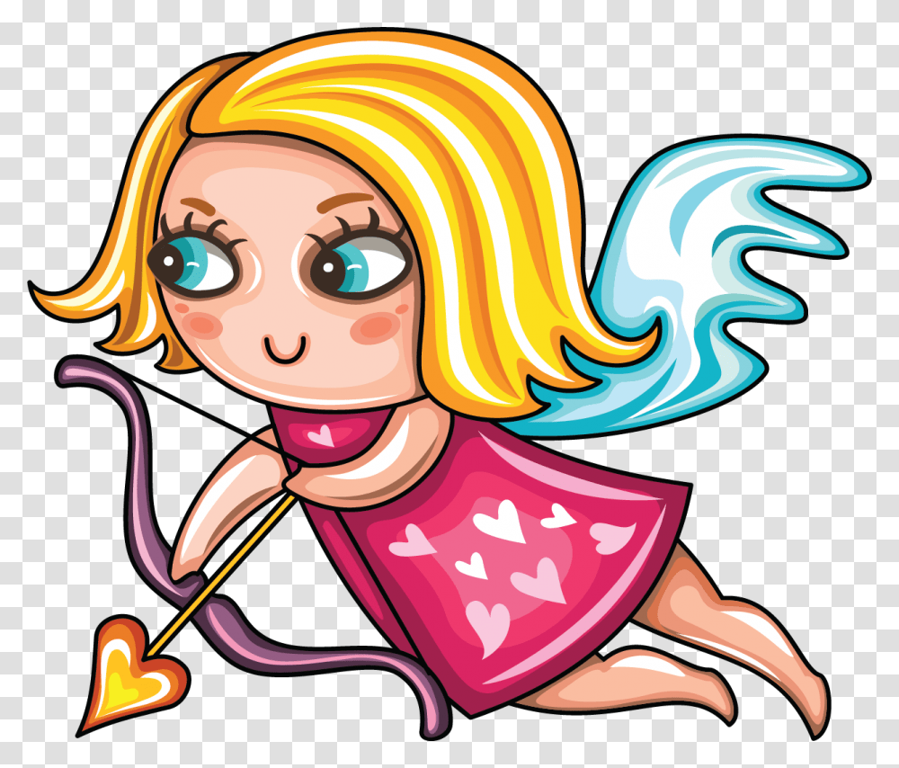 Cupid Girl, Face Transparent Png