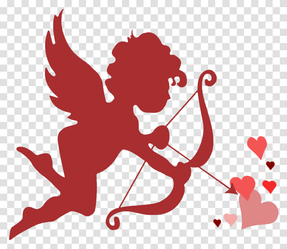 Cupid Heart With Arrow, Person, Human Transparent Png