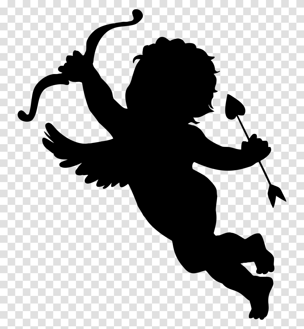 Cupid Image Background Vector Clipart, Gray, World Of Warcraft Transparent Png