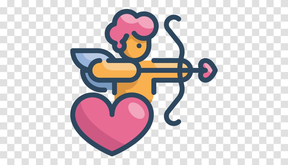 Cupid Violin Musical Styles, Heart Transparent Png