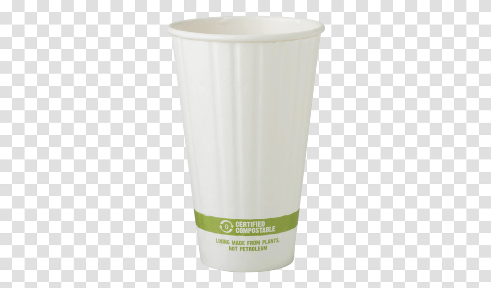 Cups 16 Oz Paper Hot Cup Double Wall White Cup, Bathtub, Beverage, Drink, Milk Transparent Png