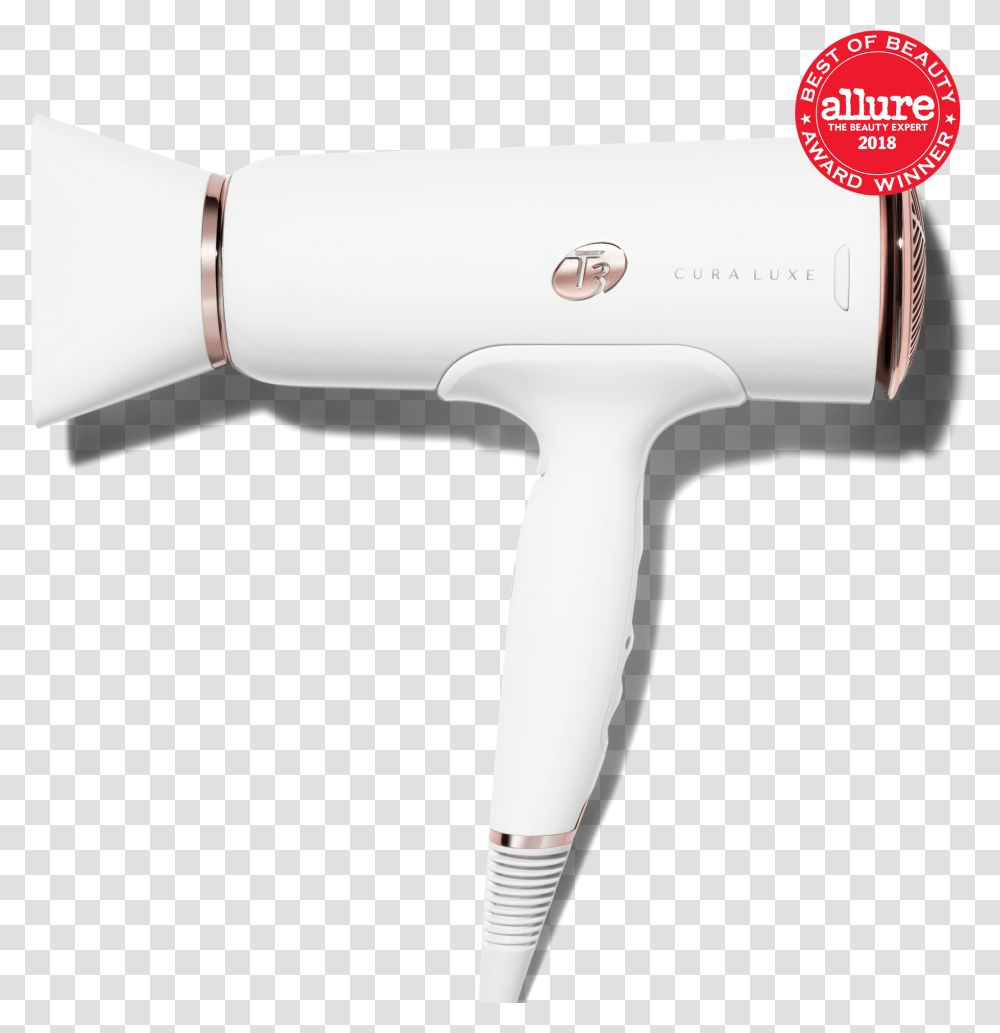 Cura Luxe Primary Imagetitle Cura Luxe Primary Image T3 Micro Cura Luxe Hair Dryer, Blow Dryer, Appliance, Hair Drier Transparent Png