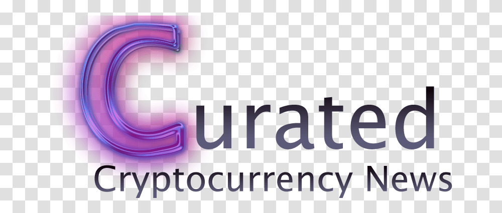 Curated Cryptocurrency News Information News And More On Graphic Design, Text, Purple, Graphics, Art Transparent Png