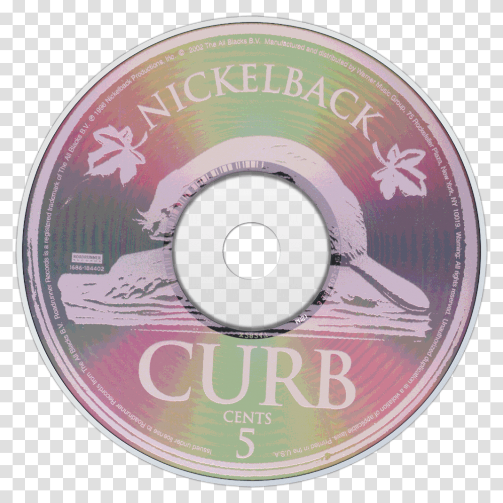 Curb Nickelback Cd, Disk, Dvd Transparent Png