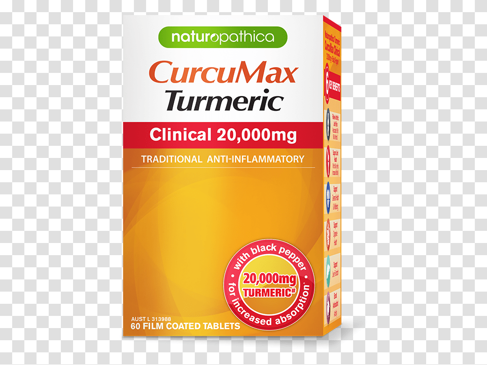 Curcumax Clinical Naturopathica Curcumax Turmeric Clinical Food, Plant, Advertisement, Poster Transparent Png