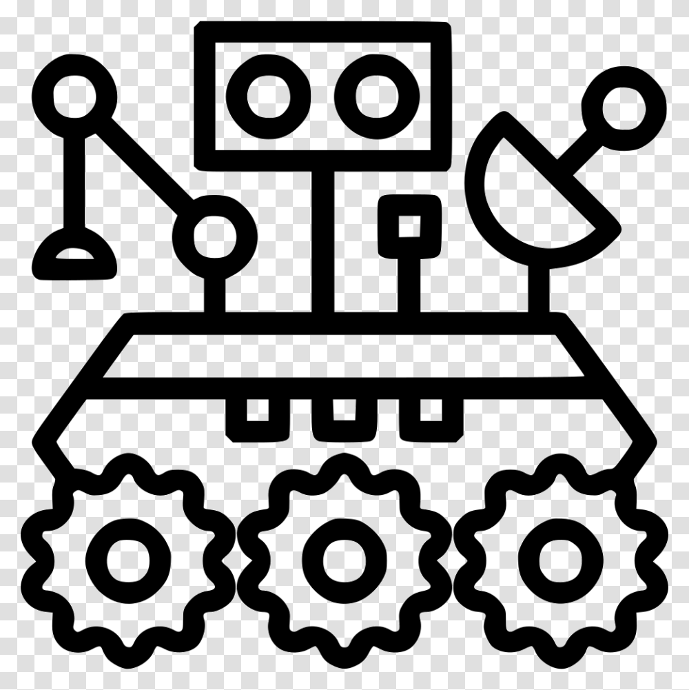 Curiosity Rover Mars Rover Icon, Lawn Mower, Tool, Robot Transparent Png