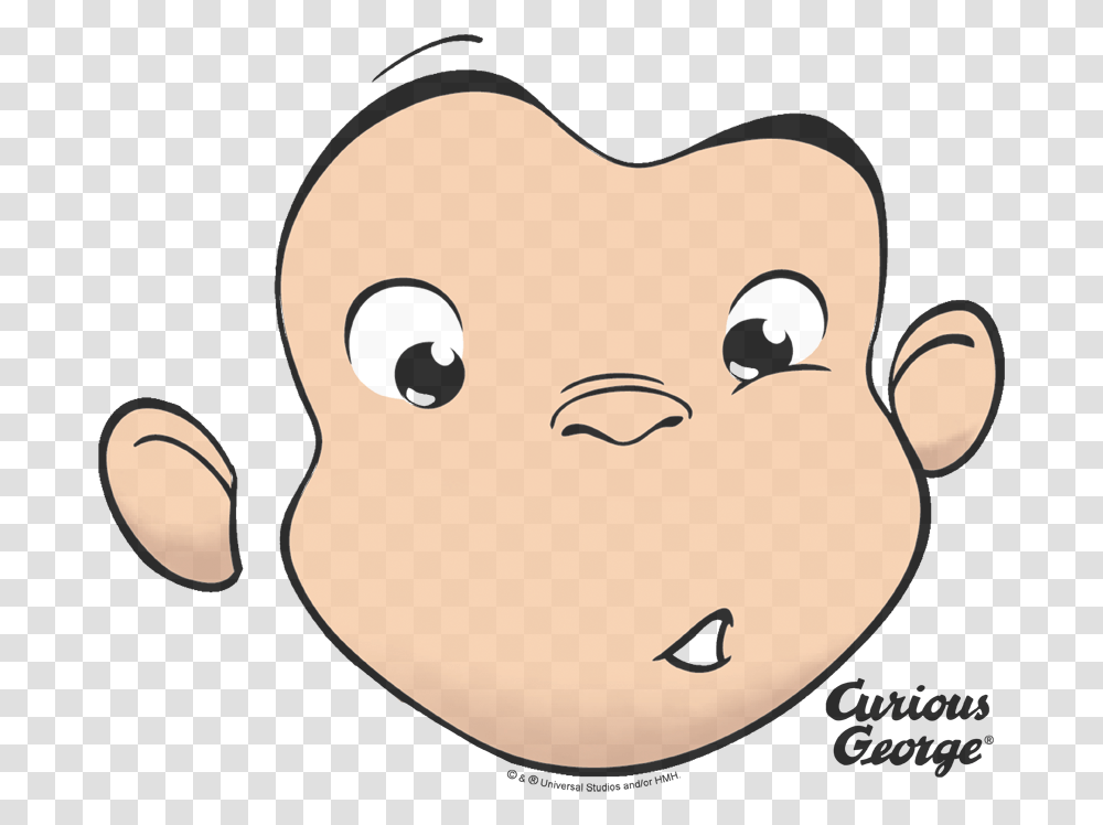 Curious George A Very Monkey, Giant Panda, Mammal, Animal, Label Transparent Png