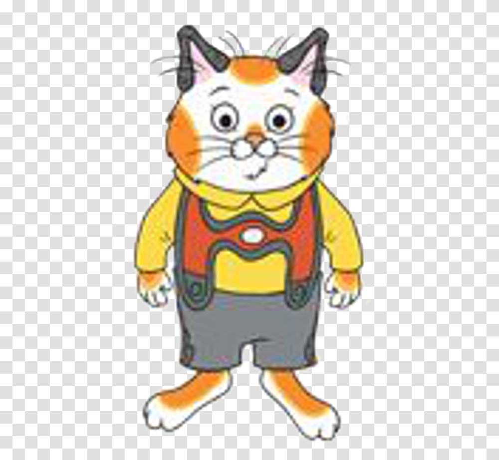 Curious George And Huckle Cat Download Busy World Of Richard Scarry Huckle Cat, Person, Mammal, Animal, Figurine Transparent Png