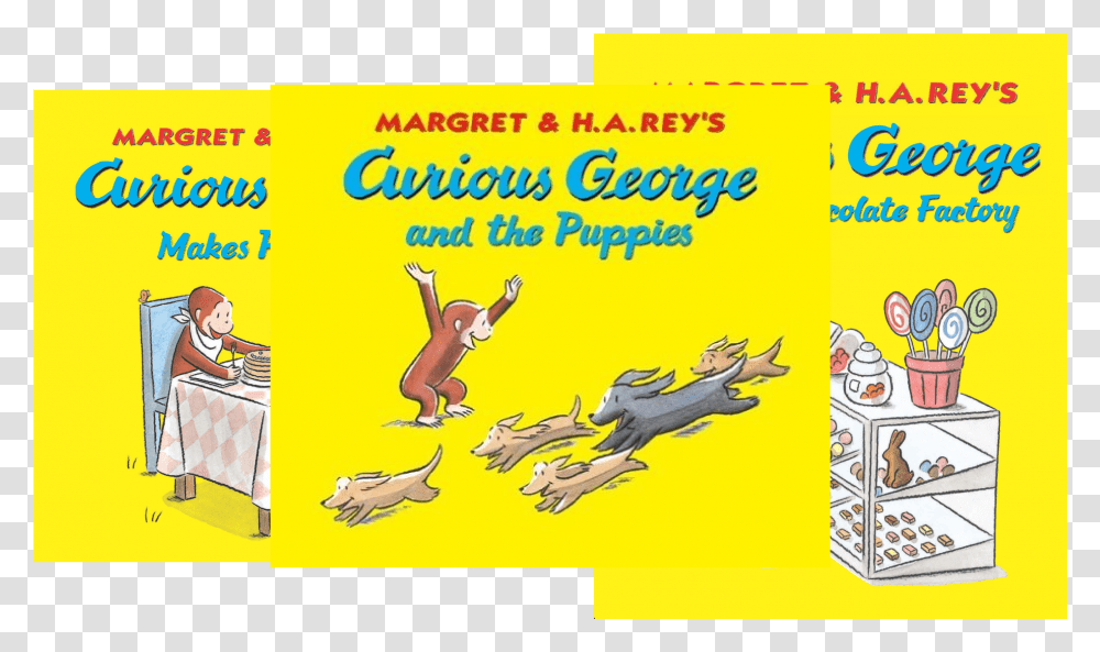 Curious George Around Town Curious George Feed The Animals Book, Bird, Person, Advertisement, Poster Transparent Png