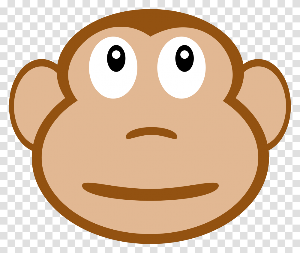 Curious George Baby Monkeys Clip Art Monkey Face Clipart, Cookie, Food, Biscuit, Gingerbread Transparent Png