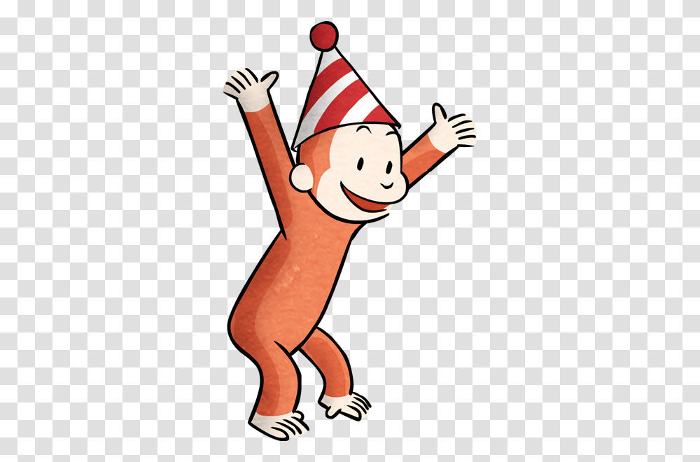 Curious George Birthday Clip Art Bigking Keywords And Pictures, Elf, Face, Performer Transparent Png