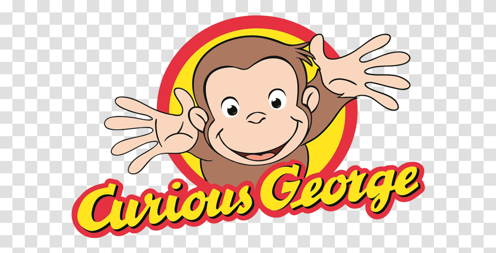 Curious George Hd Pluspng, Label, Food, Face Transparent Png