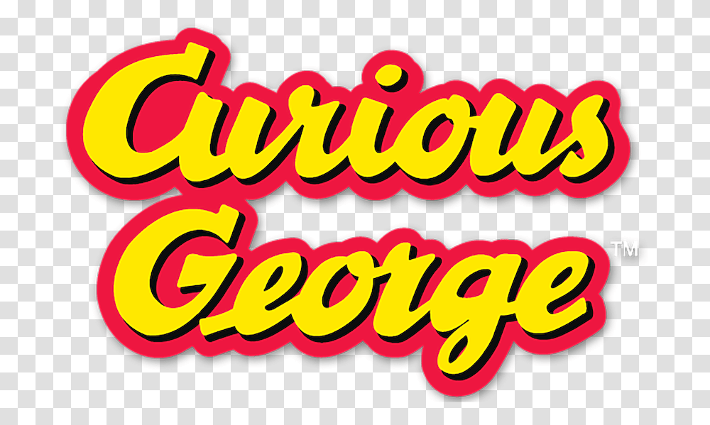 Curious George Netflix Curious George, Text, Label, Alphabet, Sweets Transparent Png