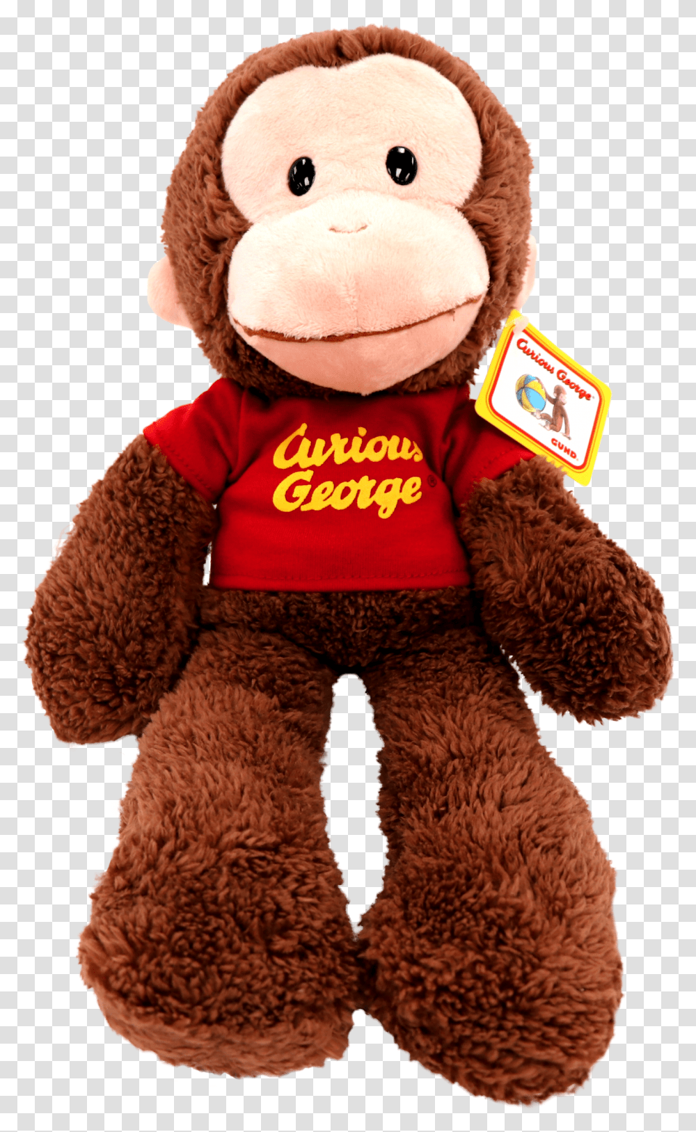 Curious George, Plush, Toy, Teddy Bear Transparent Png