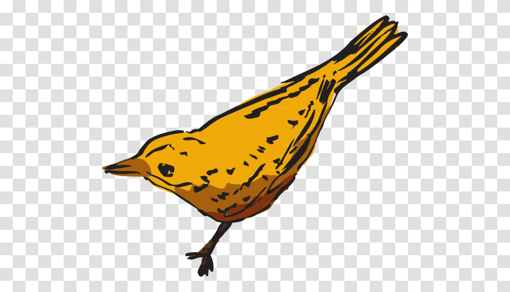 Curious Yellow Bird Clip Art, Animal, Canary, Banana, Fruit Transparent Png