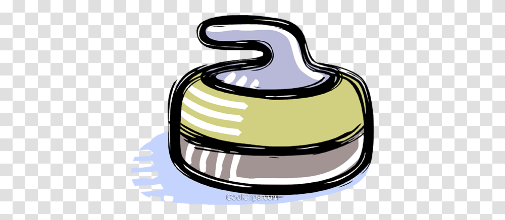 Curling Rock Royalty Free Vector Clip Art Illustration, Water, Land, Outdoors, Nature Transparent Png
