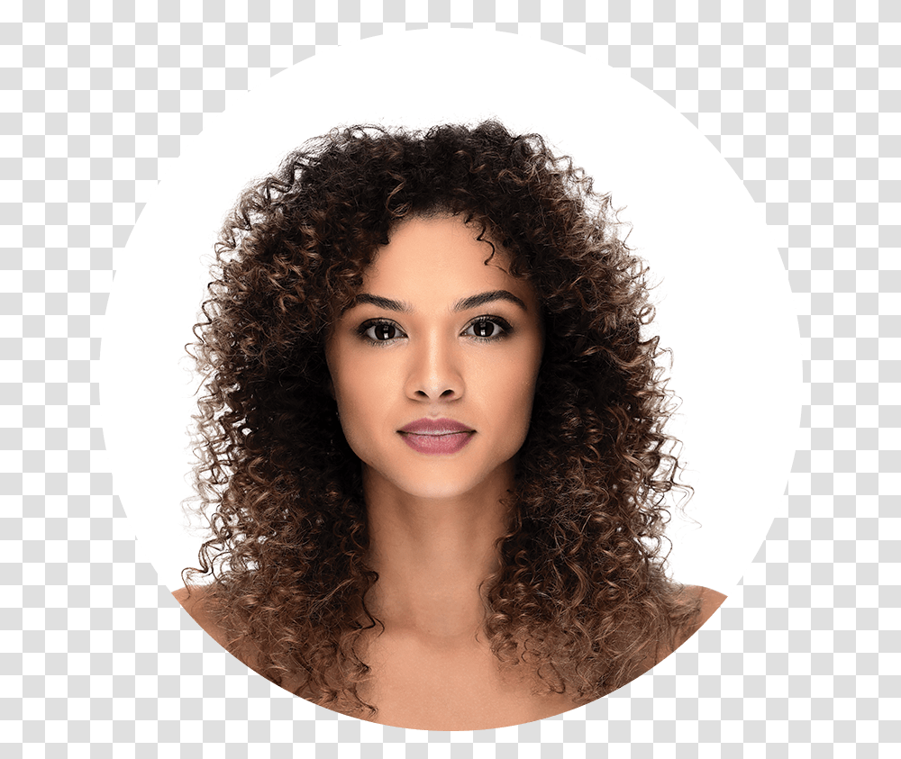 Curls Type 3 Hair, Person, Human, Face, Black Hair Transparent Png
