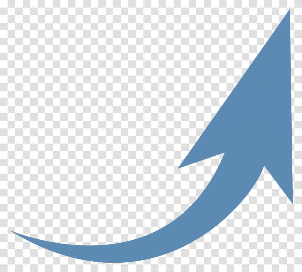 Curly Arrow Clipart Flechas Curvas Azules, Logo, Outdoors Transparent Png