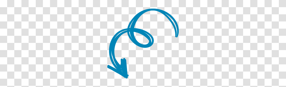 Curly Arrow Image, Logo, Trademark Transparent Png