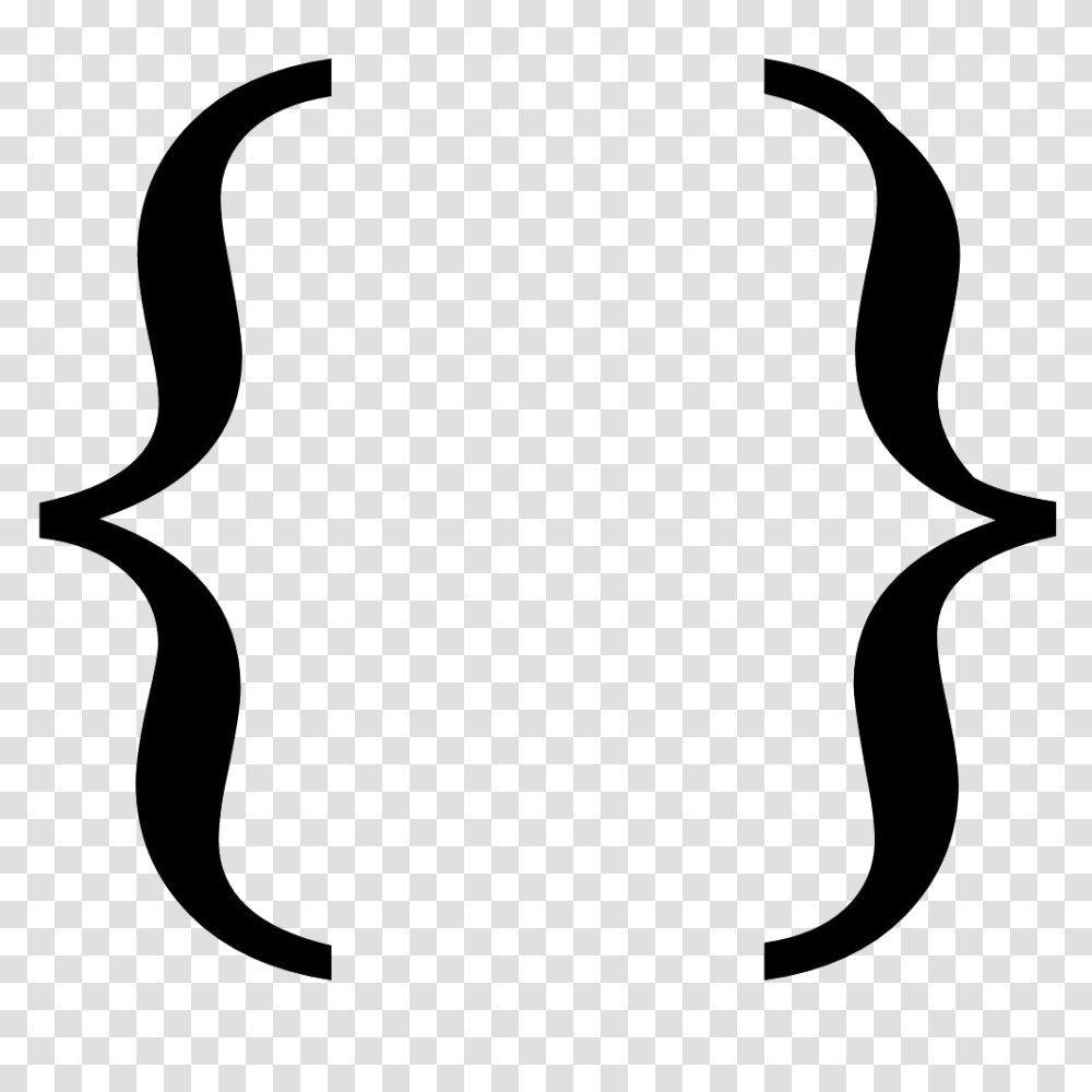 Curly Brackets Picture, Stencil, Armor Transparent Png