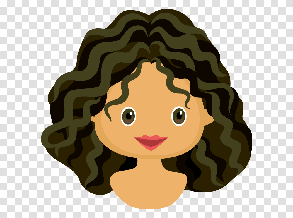 Curly Clipart Curly Haired Clip Art, Wig, Cupid, Head Transparent Png