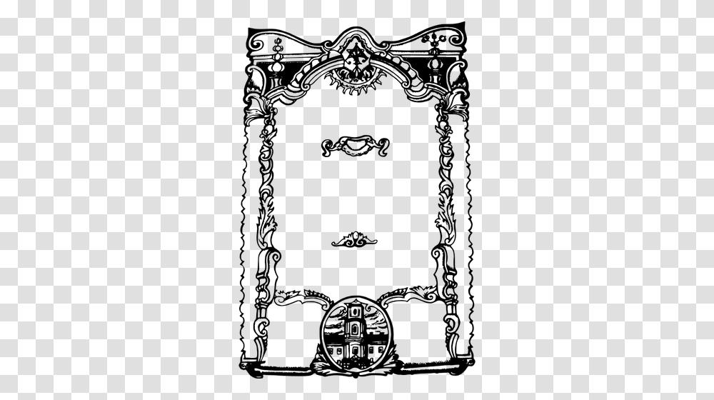 Curly Tower Frame Ales Garun Foto, Gray, World Of Warcraft Transparent Png