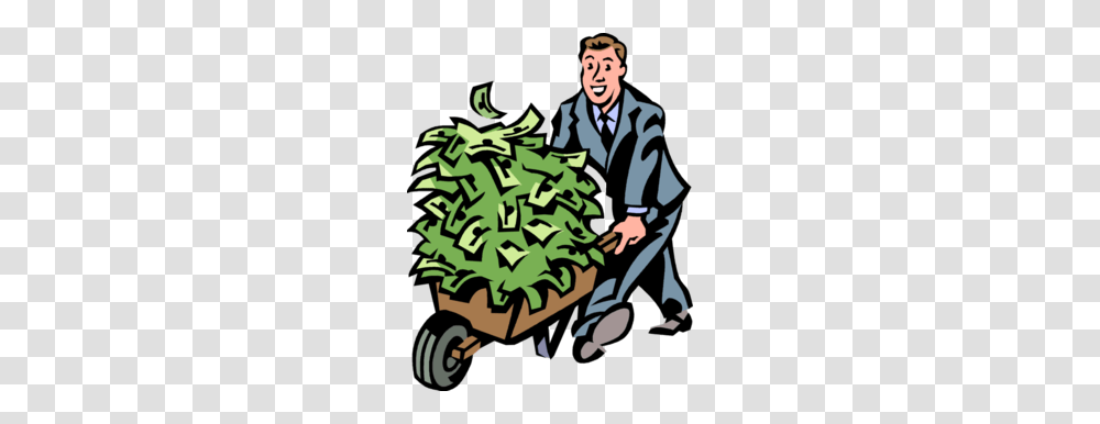 Currency Clipart, Person, Human, Tree, Plant Transparent Png