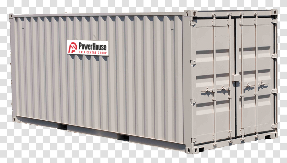 Currency Mining Container White Container, Shipping Container, Gate Transparent Png