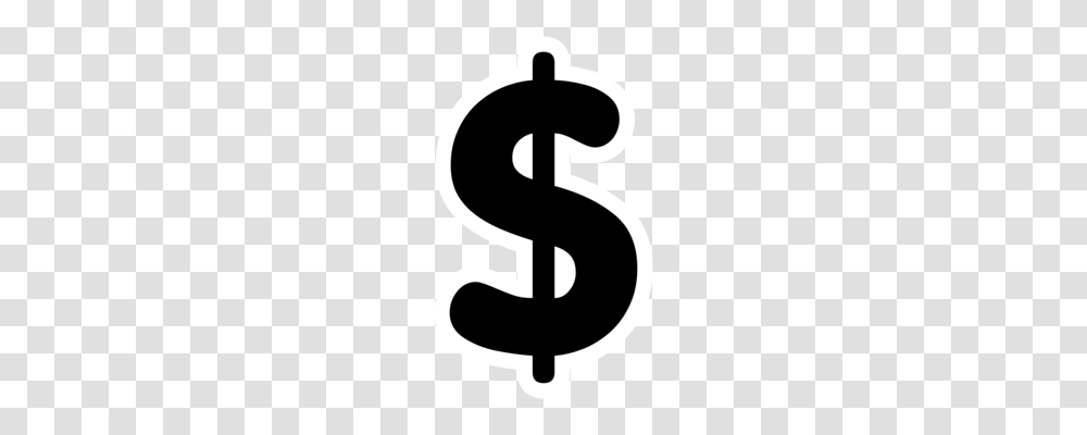 Currency Symbol Dollar Sign Tattoo Clip Art United States Dollar, Alphabet, Cross, Number Transparent Png