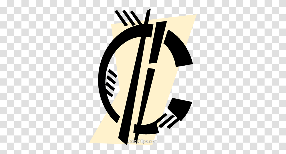 Currency Symbols Royalty Free Vector Clip Art Illustration, Leisure Activities, Musical Instrument, Lyre, Harp Transparent Png