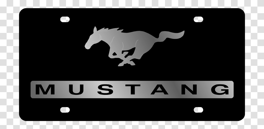 Current Mustang Ford Mustang Gt Plate, Mammal, Animal, Stencil Transparent Png