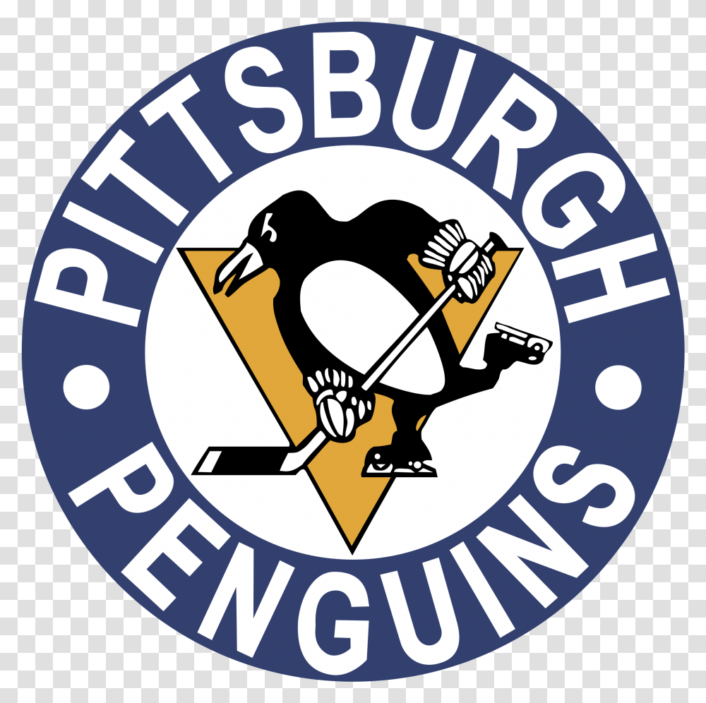 Current Pittsburgh Penguins Logo, Trademark, Emblem Transparent Png