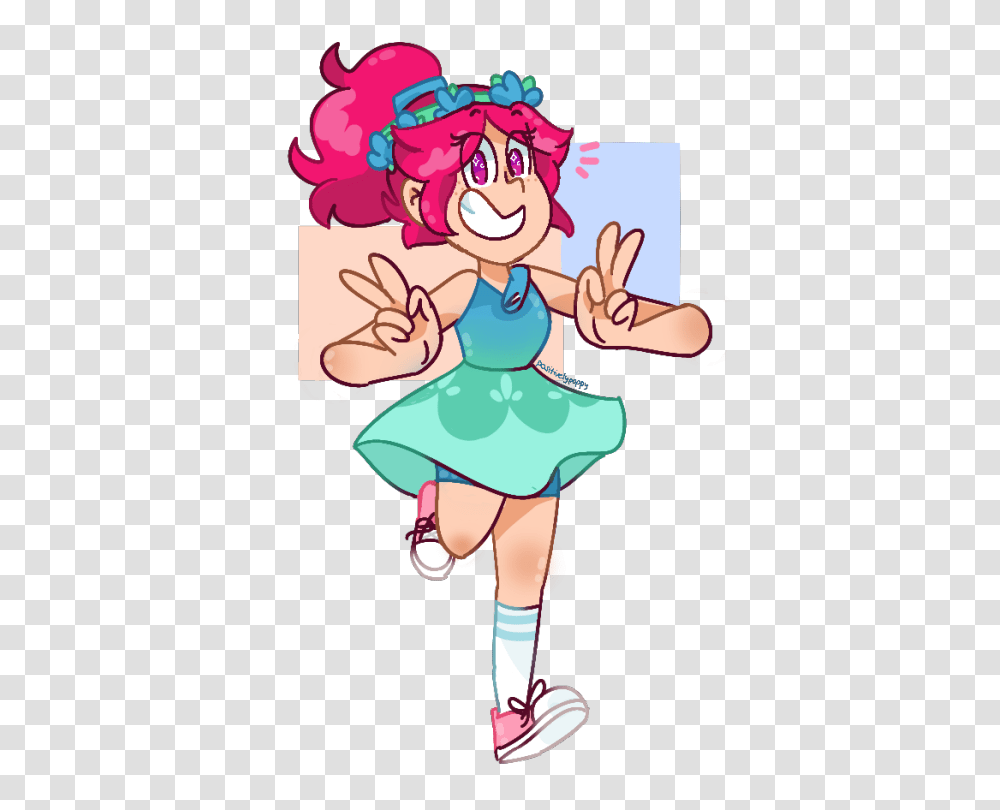 Currently Inactive My Take On A Human Poppy Design Ive Been, Person, Dance, Costume, Leisure Activities Transparent Png