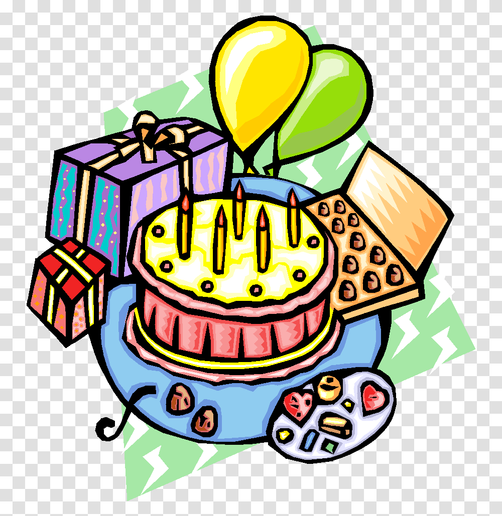 Curriculum Night On Emaze Birthday Cake And Presents Clipart, Dessert, Food, Sweets, Confectionery Transparent Png