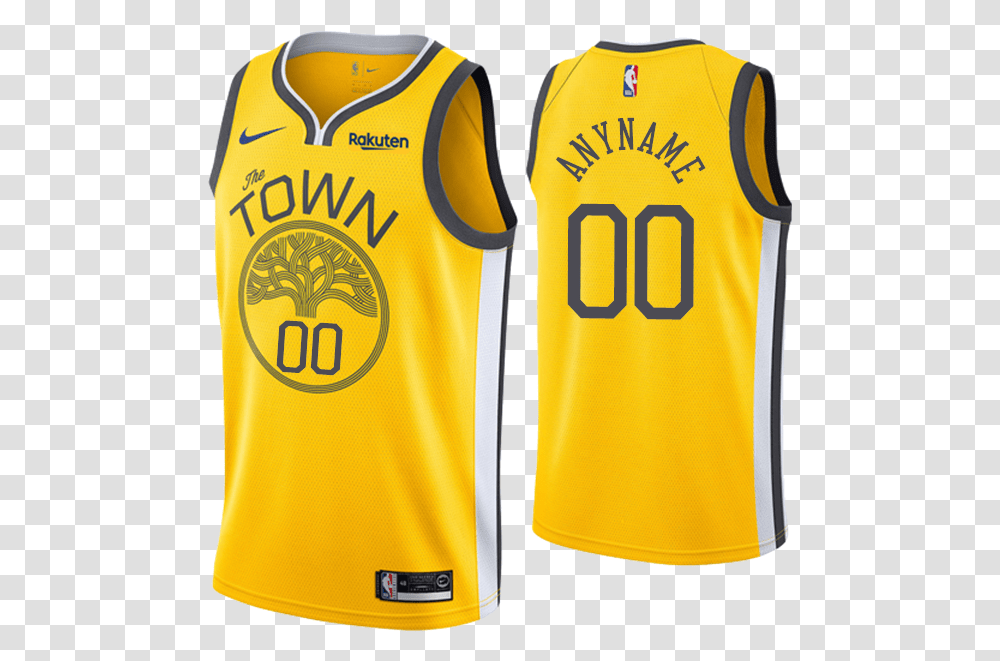 Curry Jersey The Town, Shirt, Apparel, Bib Transparent Png