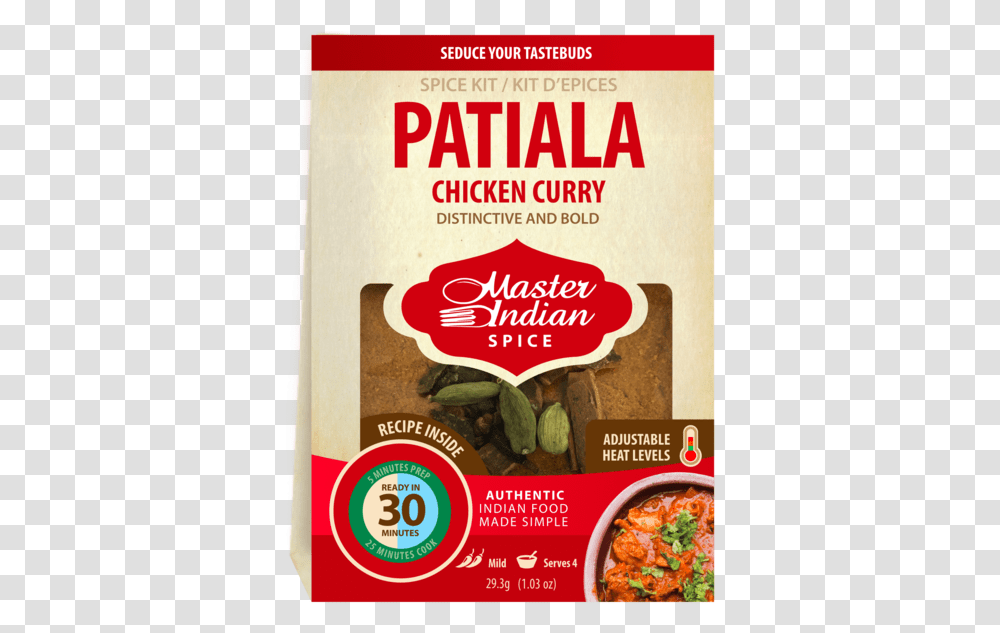 Curry Packaging Heat Level, Food, Poster, Advertisement, Plant Transparent Png