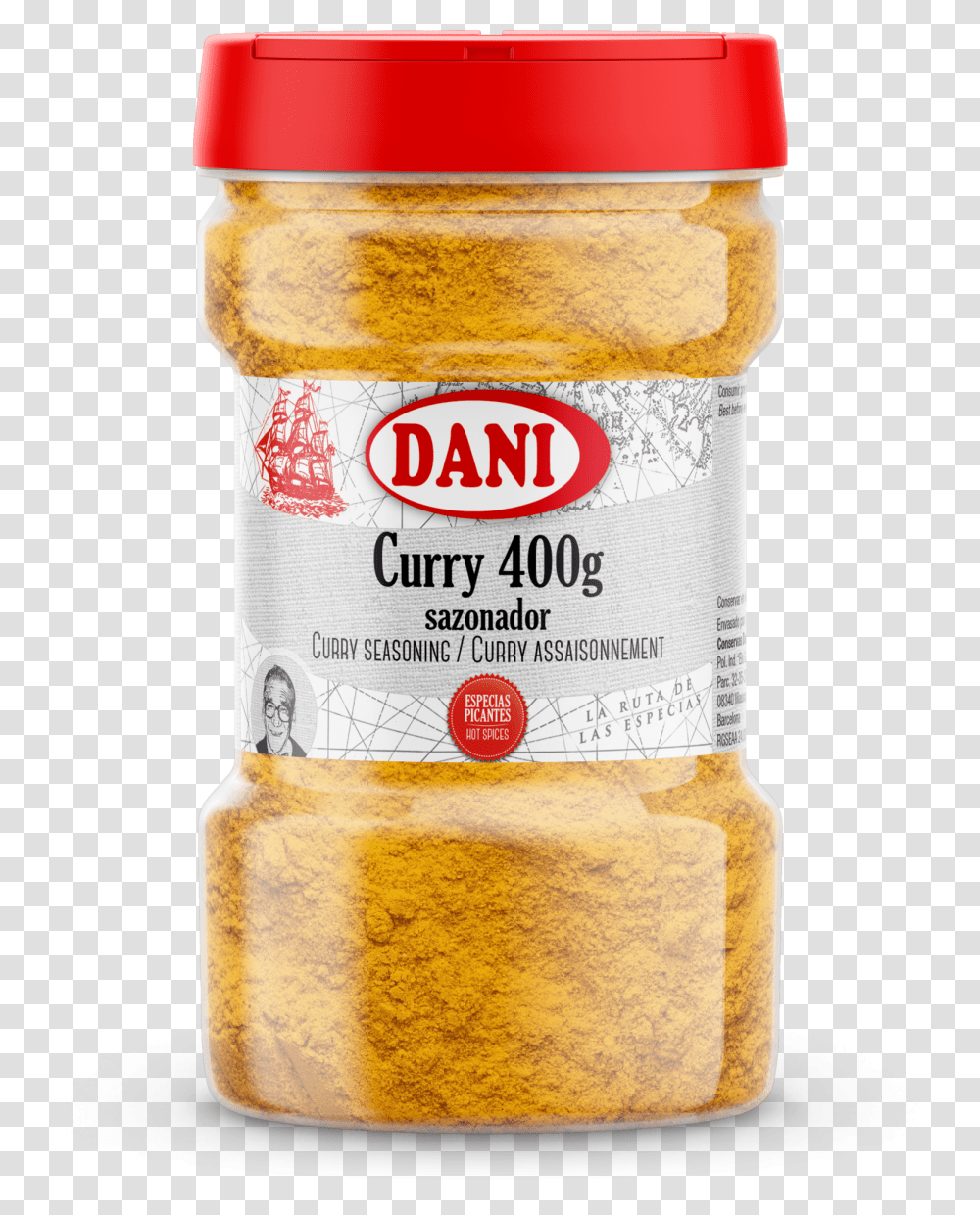 Curry Seasoning 400g Conservas Dani, Ketchup, Food, Bread, Mustard Transparent Png