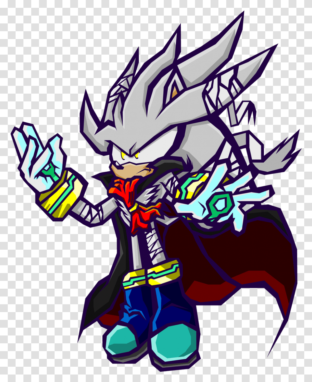 Curse Of The Cerberus Silver The Hedgehog Silver The Hedgehog Comic Drawing, Costume, Performer, Graphics, Art Transparent Png