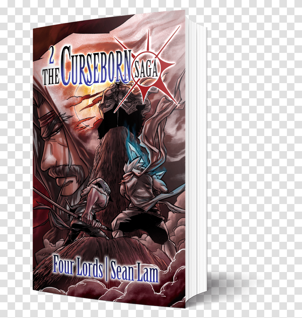 Curseborn Saga Series, Poster, Advertisement, Book, Comics Transparent Png