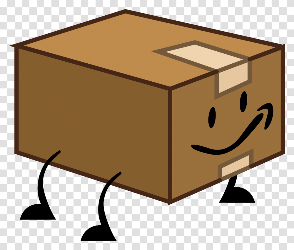Cursed Amazon Box Clipart Download Cartoon Amazon Box, Cardboard, Carton, Mailbox, Letterbox Transparent Png