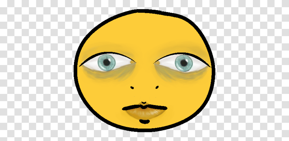 Cursed Discord Emoji Tumblr Emoticon, Face, Head, Art, Graphics Transparent Png