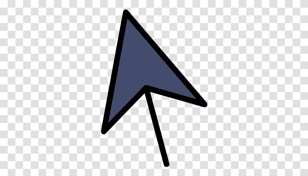 Cursor Arrow Icon 5 Repo Free Icons Pointer, Triangle, Arrowhead Transparent Png