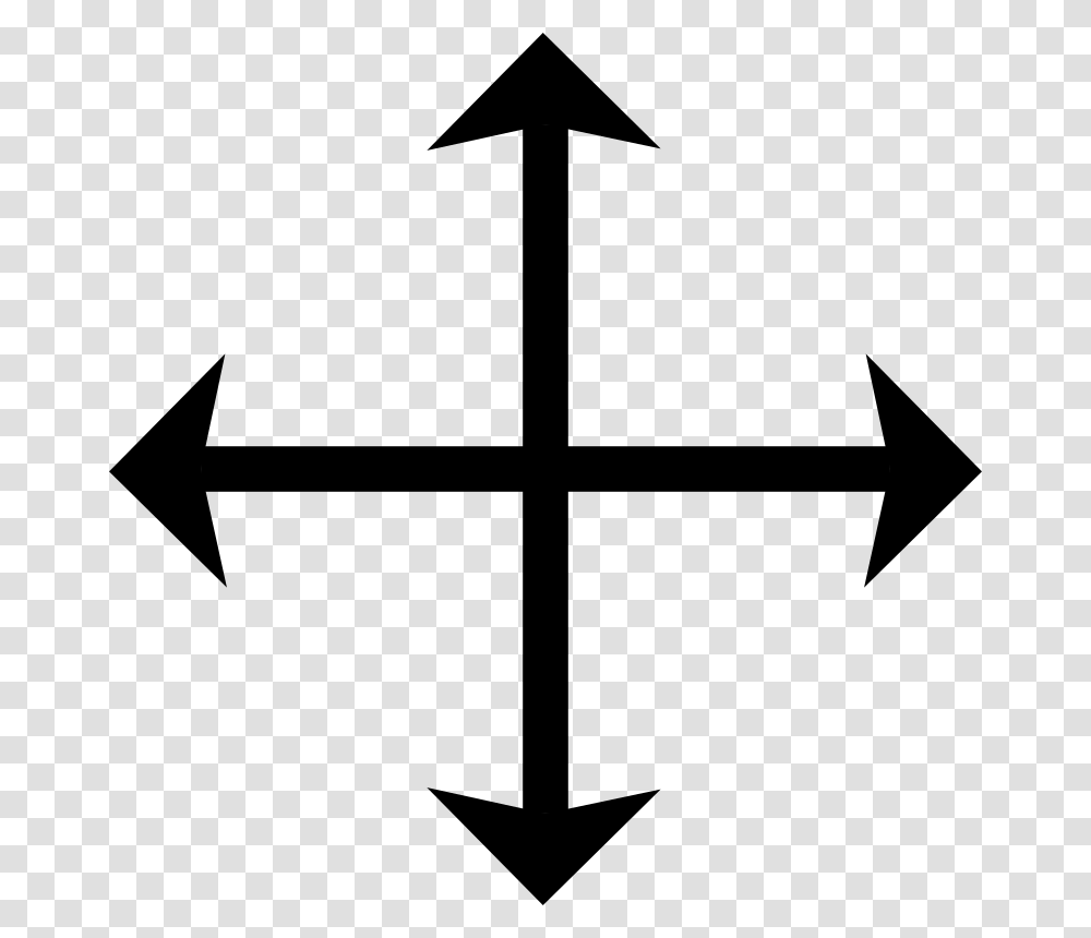 Cursor Cross Arrows Vaastu For Diagonal Plots, Gray, World Of Warcraft Transparent Png