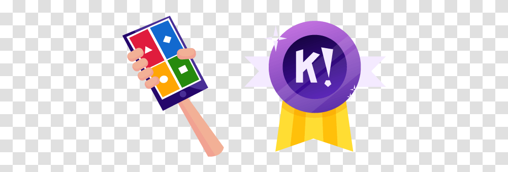 Cursor Kahoot Logo, Symbol, Star Symbol, Flag Transparent Png