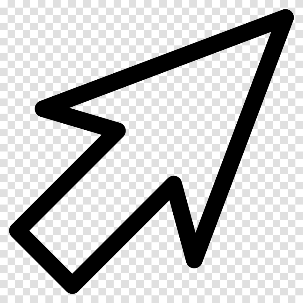 Cursor, Triangle, Bow Transparent Png