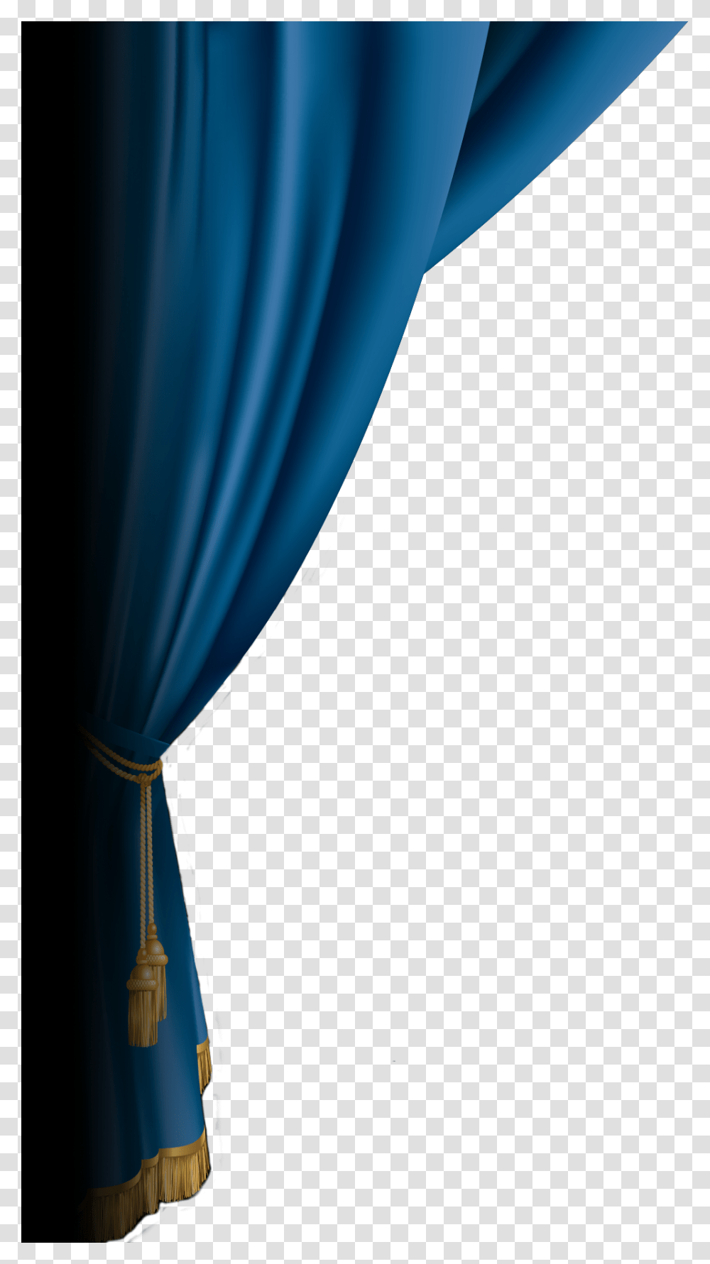 Curtain Clipart Closed Curtain Blue Stage Curtain, Shower Curtain Transparent Png