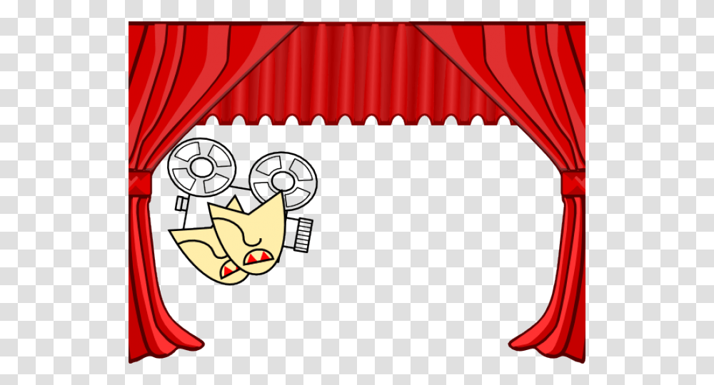 Curtain Clipart Large Red, Leisure Activities, Circus, Stage Transparent Png