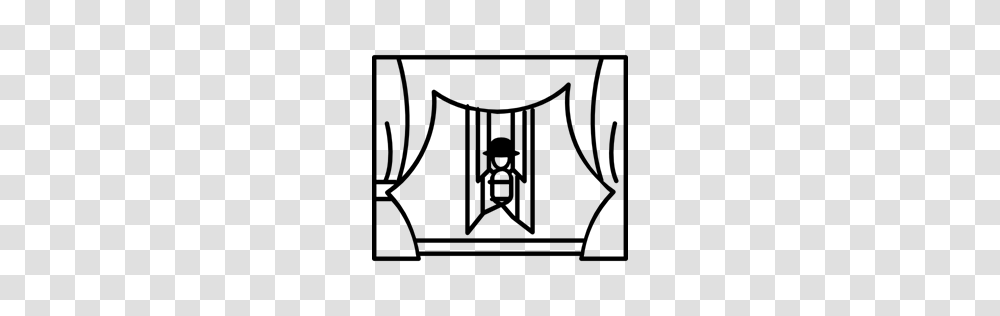 Curtain Clipart Puppet Stage, Gray, World Of Warcraft Transparent Png