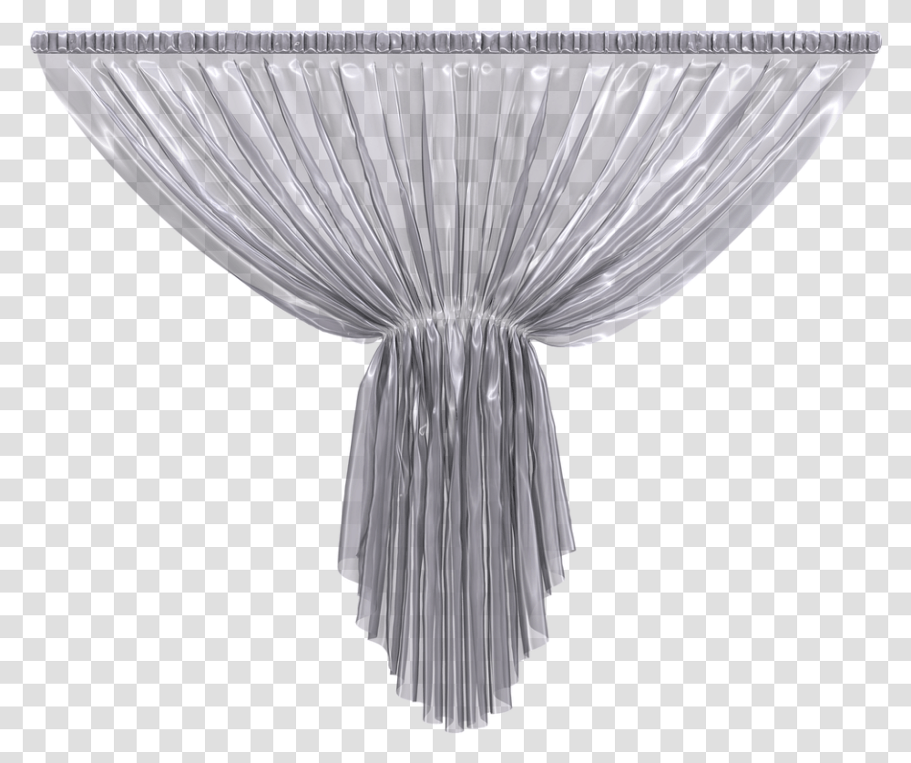 Curtain, Fungus, Table, Furniture, Glass Transparent Png